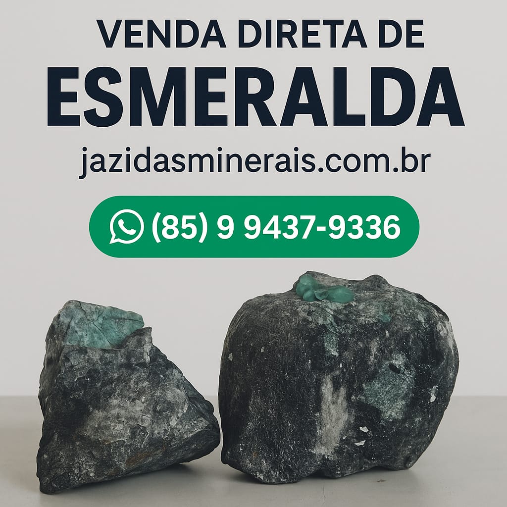Esmeralda em matriz